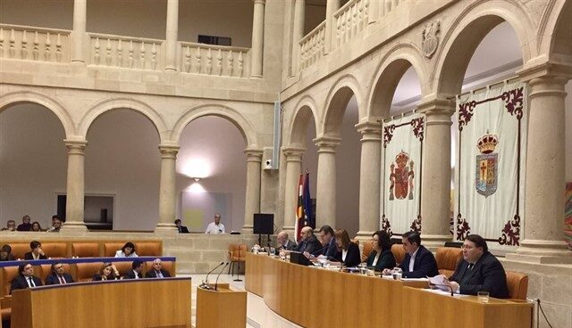 Pleno del Parlamento de La Rioja.