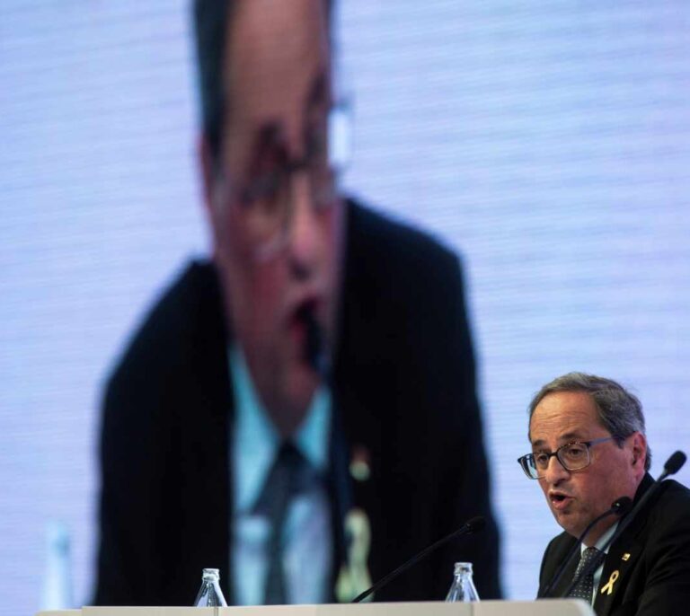 El Círculo de Economía recrimina a Torra que "el conflicto lo llena todo"