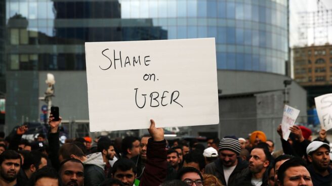 Los conductores de Uber en EEUU convocan paros a dos días de la salida a bolsa