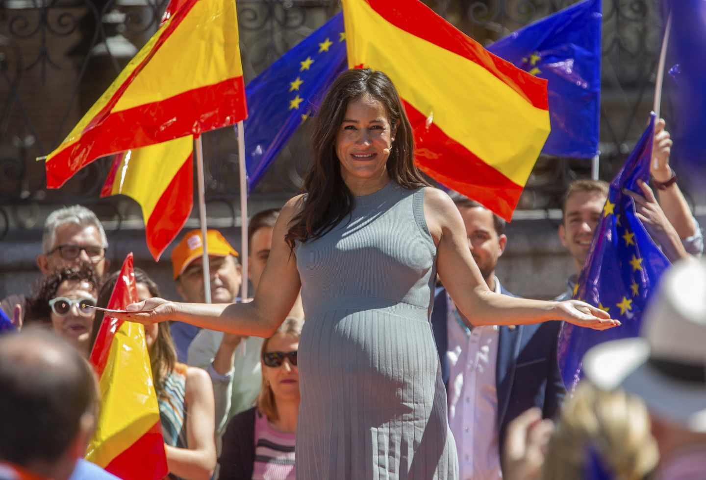 Begoña Villacís, candidata de Ciudadanos a la alcaldía de Madrid.