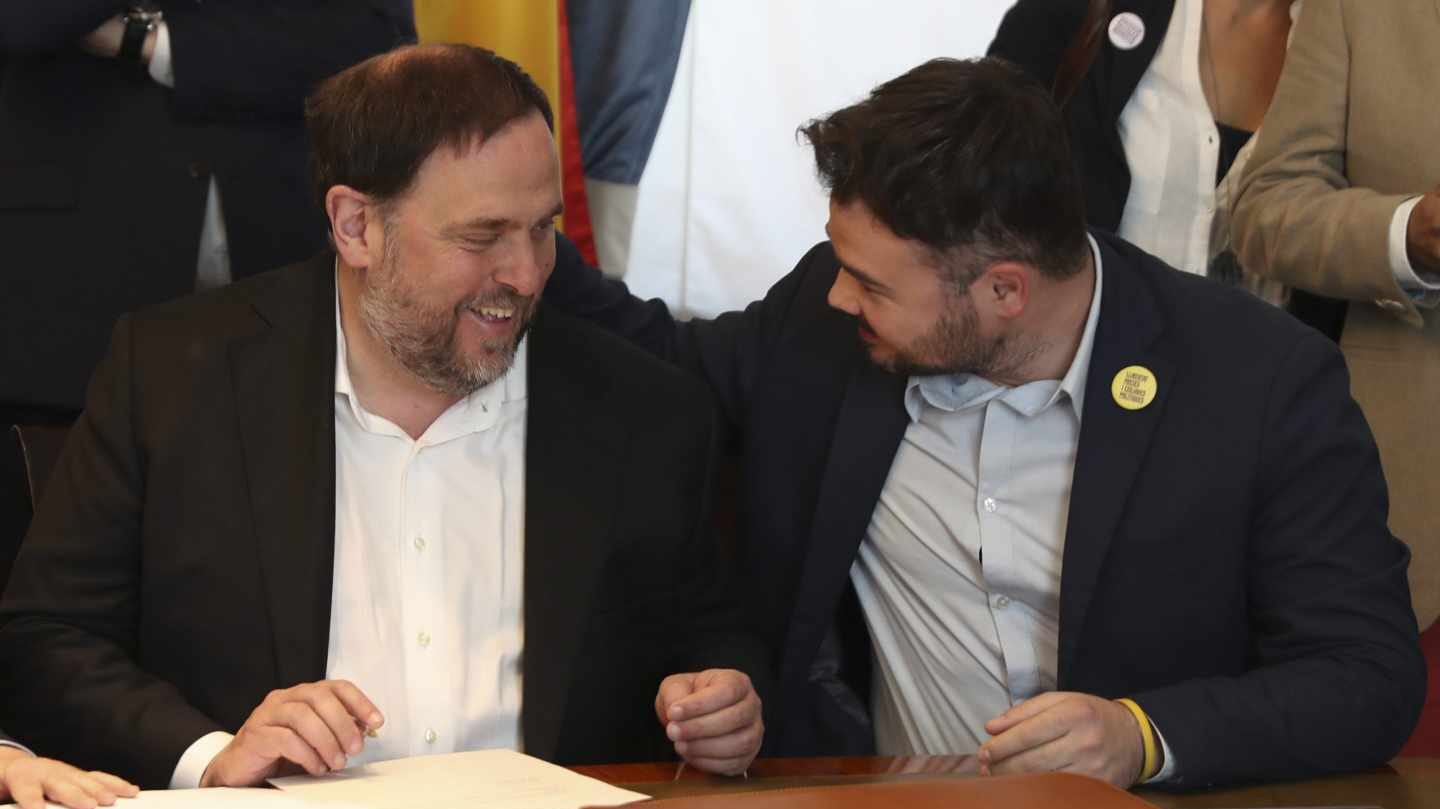 Junqueras y Romeva reclaman volver a liderar las listas de ERC el 10-N