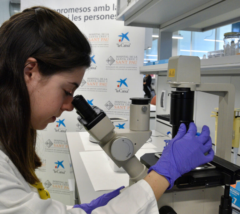 Sant Pau y ”la Caixa” presentan un ensayo clínico único de inmunoterapia para cáncer linfático