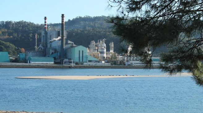 Planta de Ence en Pontevedra.