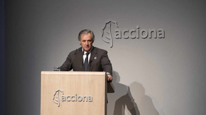 El presidente de Acciona, José Manuel Entrecanales durante la junta de accionstas El presidente de Acciona, José Manuel Entrecanales.