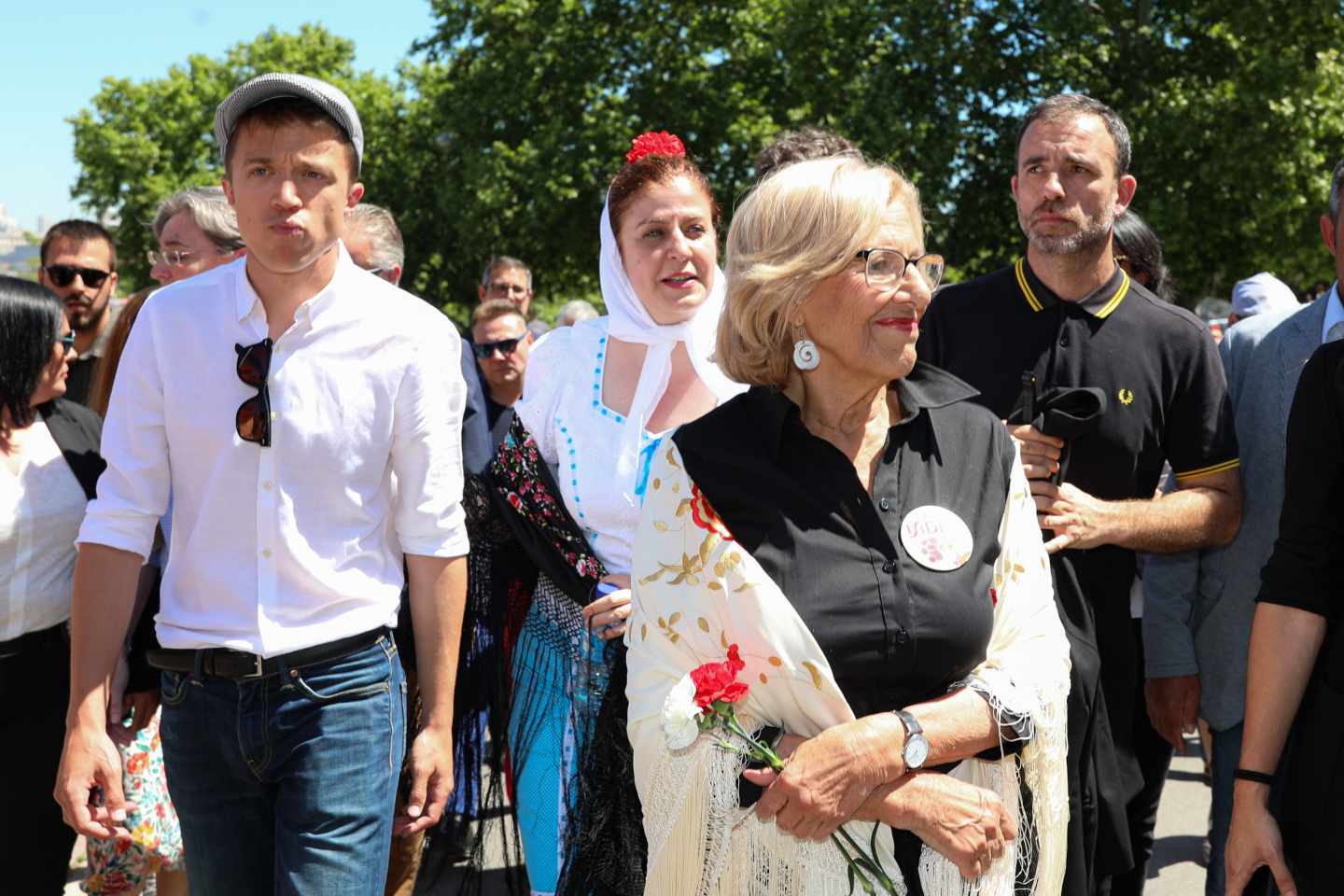 Carmena apela a San Isidro: "Estoy segura de que me va a decir que continúe"