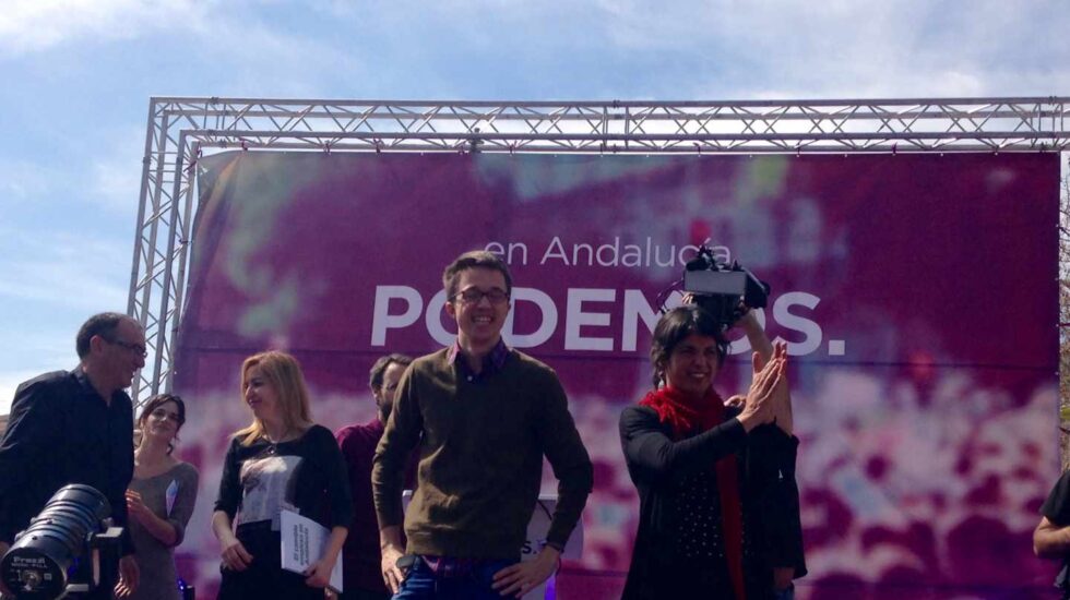 Iñigo Errejón y Teresa Rodríguez.