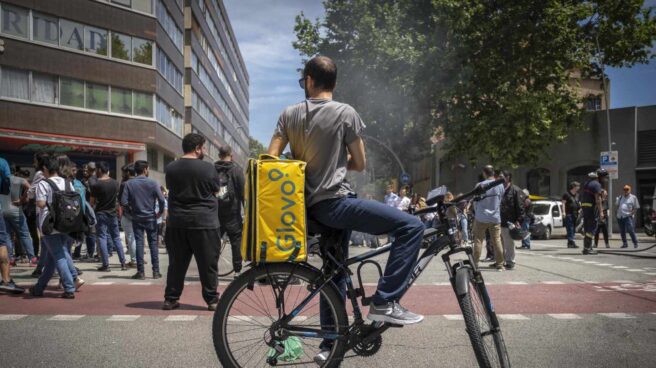 Repartidor de Glovo. Repartidor de Glovo.