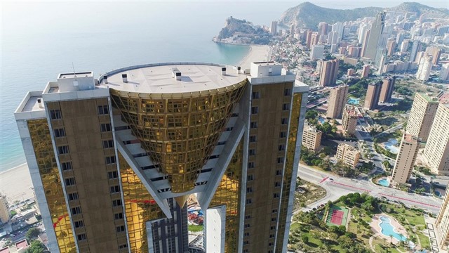 Edificio Intempo en Benidorm.