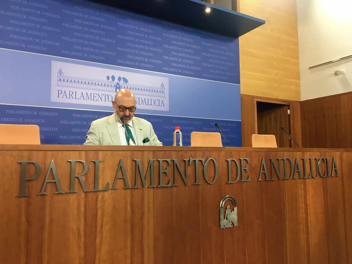 Alejandro Hernández, portavoz parlamentario de Vox en Andalucía.