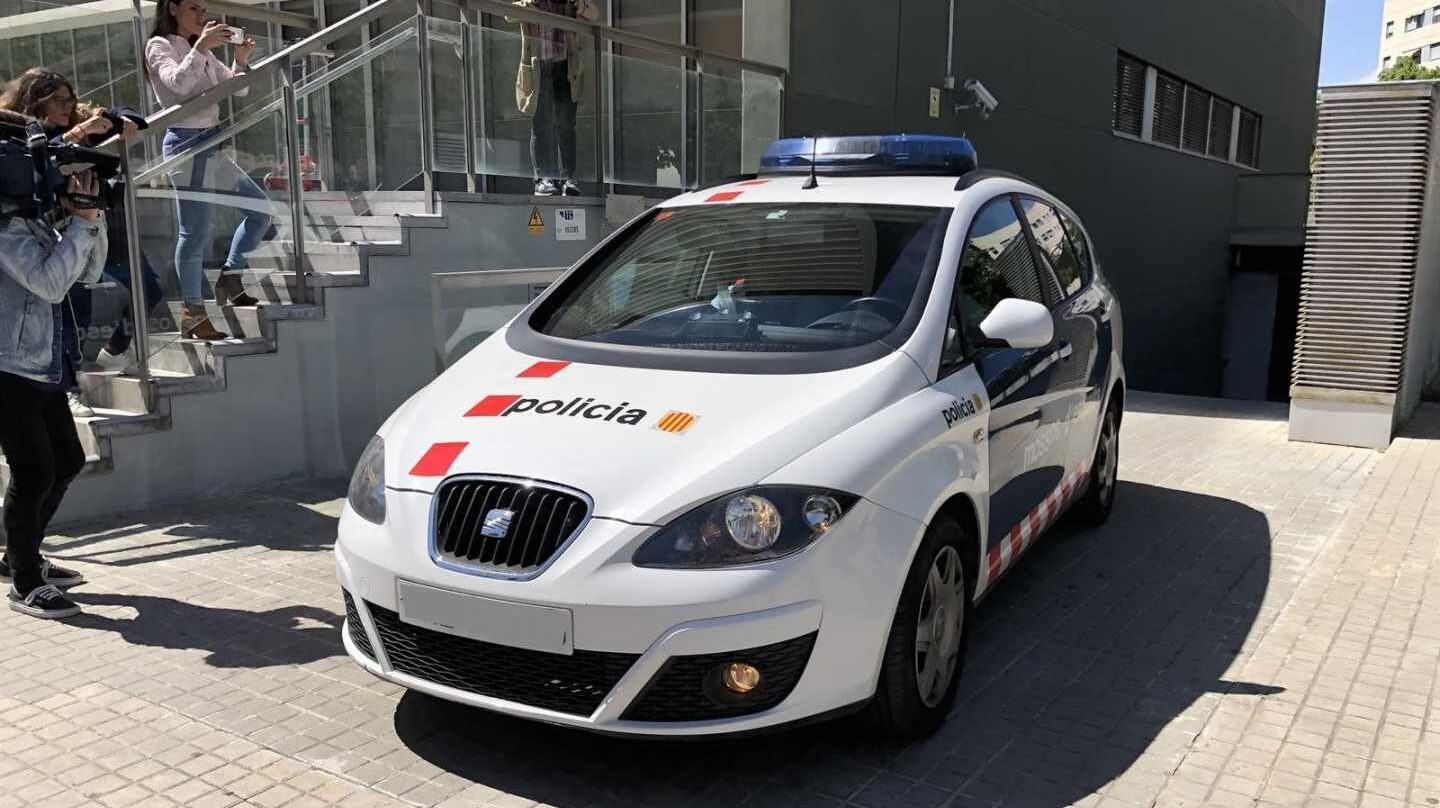 Vehículo de los Mossos.