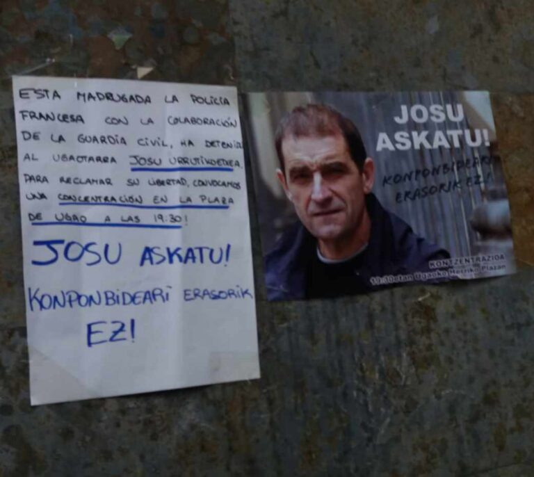 EH Bildu pide a Francia que libere a 'Josu Ternera' por su estado de salud