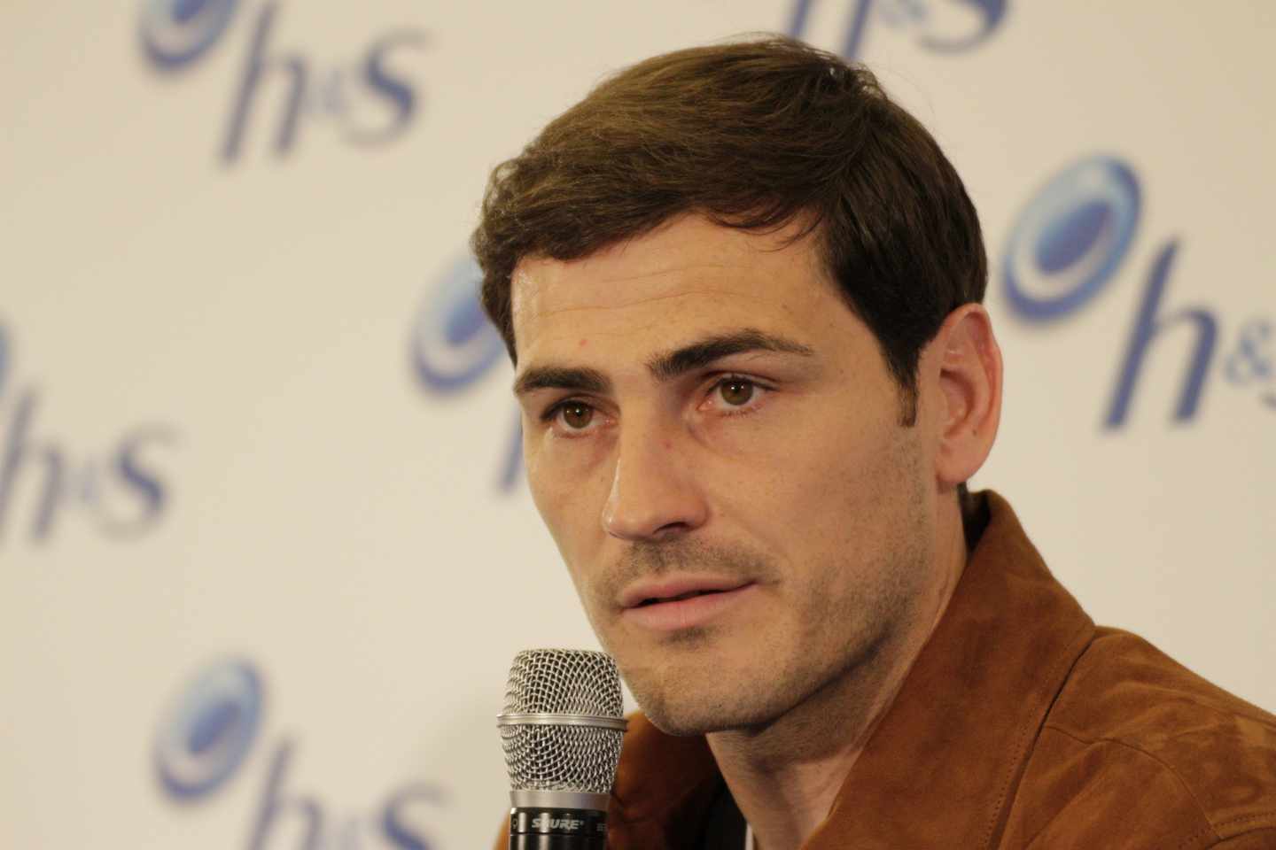 Iker Casillas, durante un acto en Madrid.