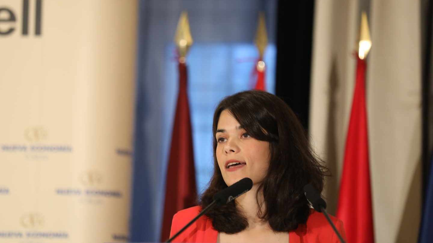 La candidata de Podemos a la Comunidad de Madrid, Isabel Serra.