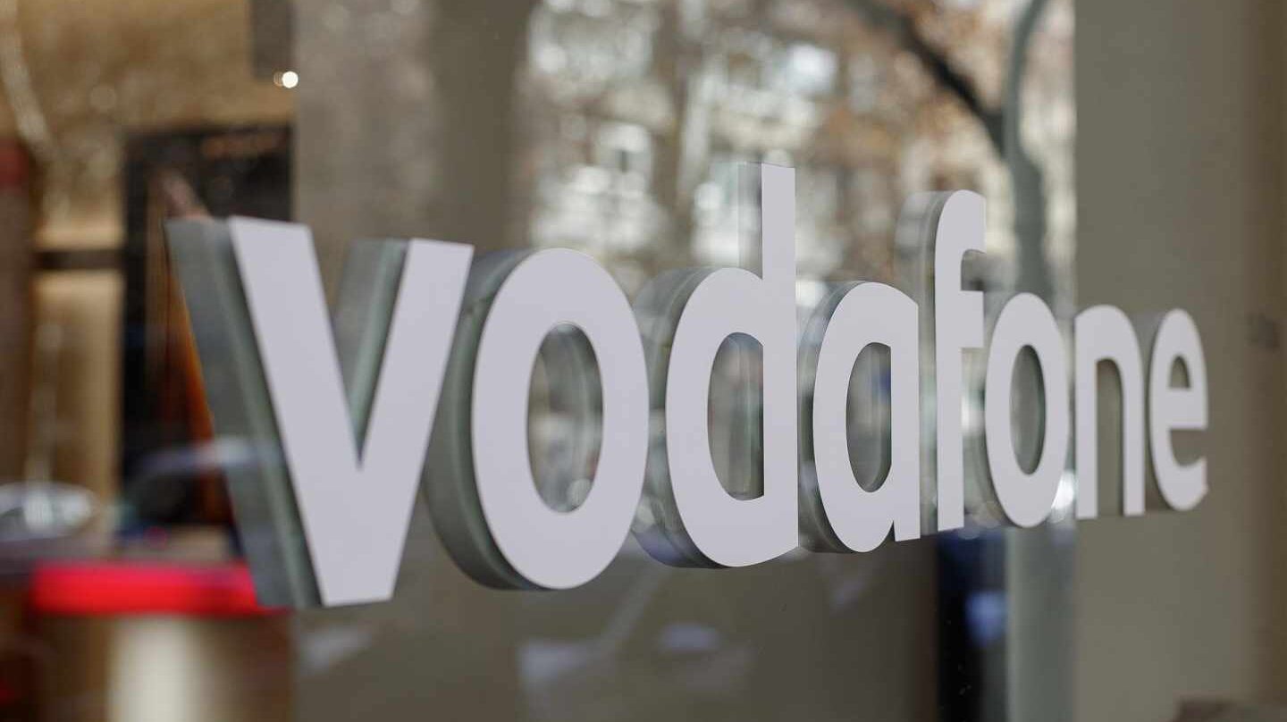 Logo de Vodafone.
