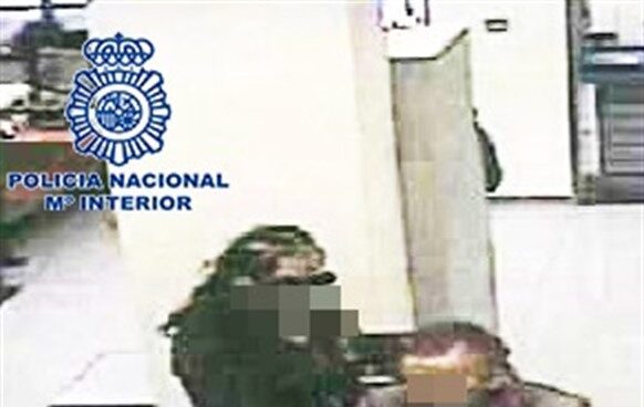 La pareja detenida.