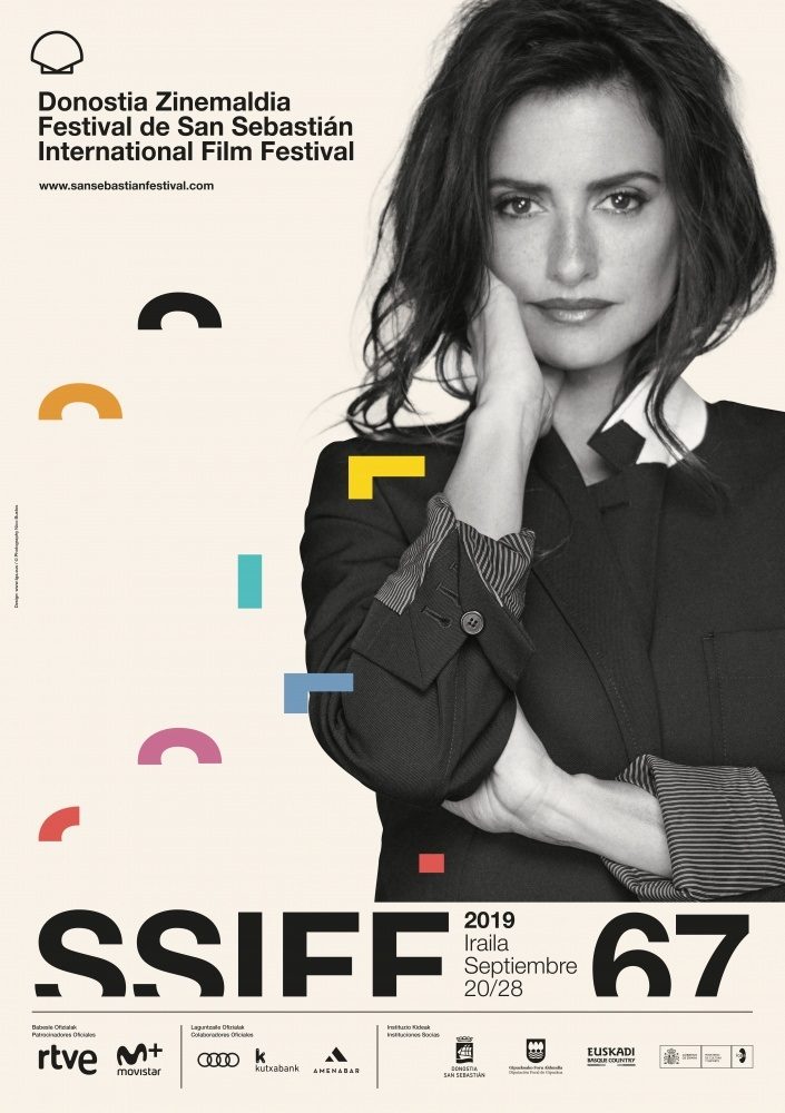 Cartel del Festival de San Sebastián, protagonizado por Penélope Cruz.