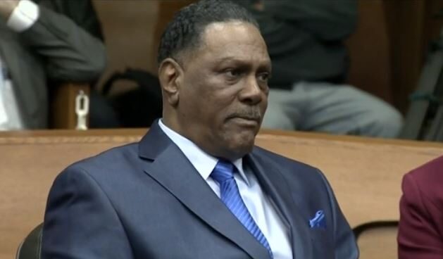 Richard Phillips, durante su exoneración.