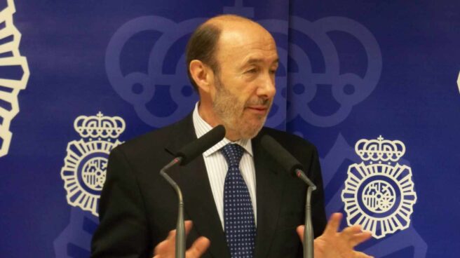 Rubalcaba, decisivo en el final de ETA Alfredo Pérez Rubalcaba, en una comparecencia informativa durante su etapa como ministro del Interior.