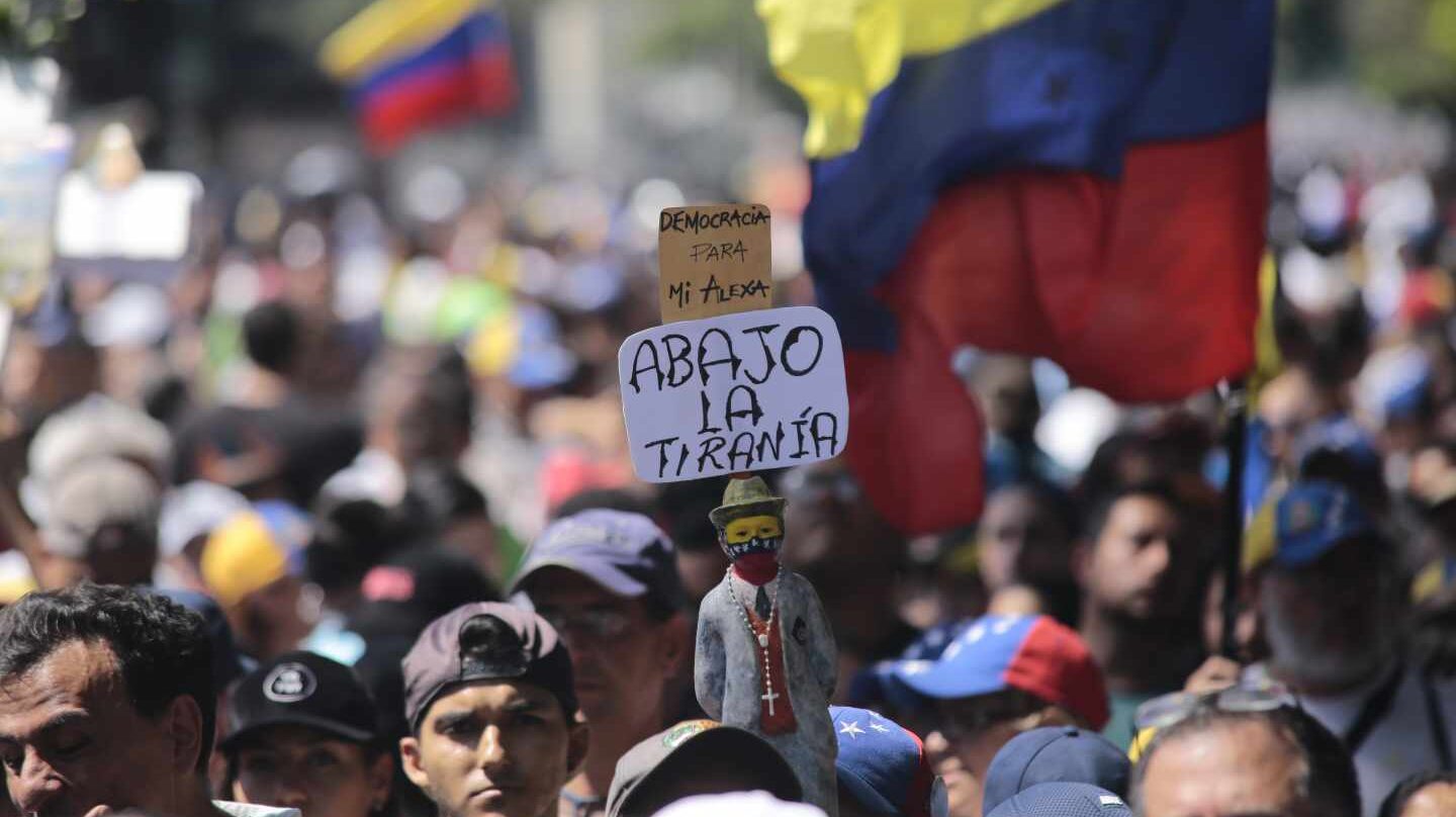 Manifestaciones en Venezuela contra Nicolás Maduro.