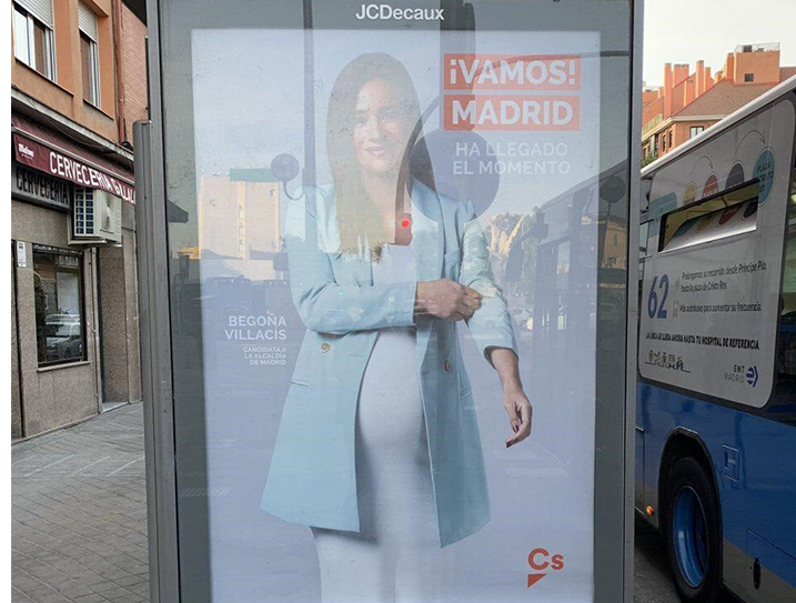 Campaña de Begoña Villacís.