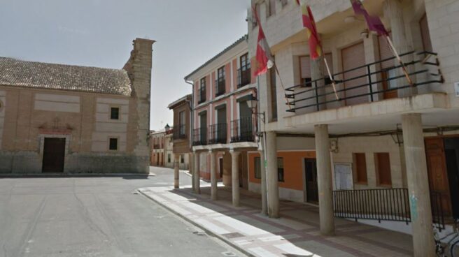 Plaza de España de Villarramiel (Palencia)