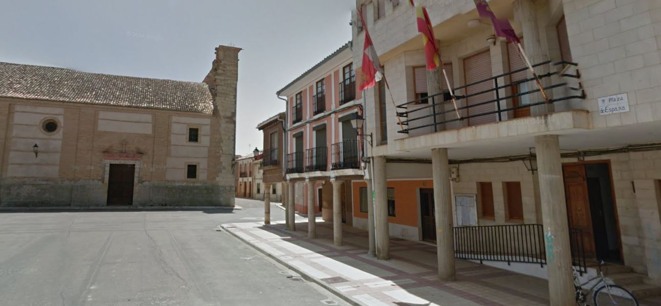 Plaza de España de Villarramiel (Palencia)