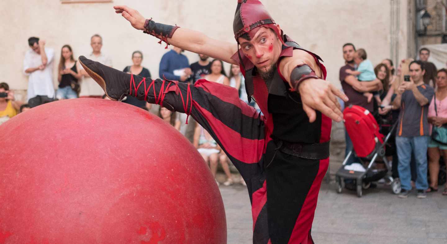 Arlequín en las fiestas del Renacimiento (Tortosa)