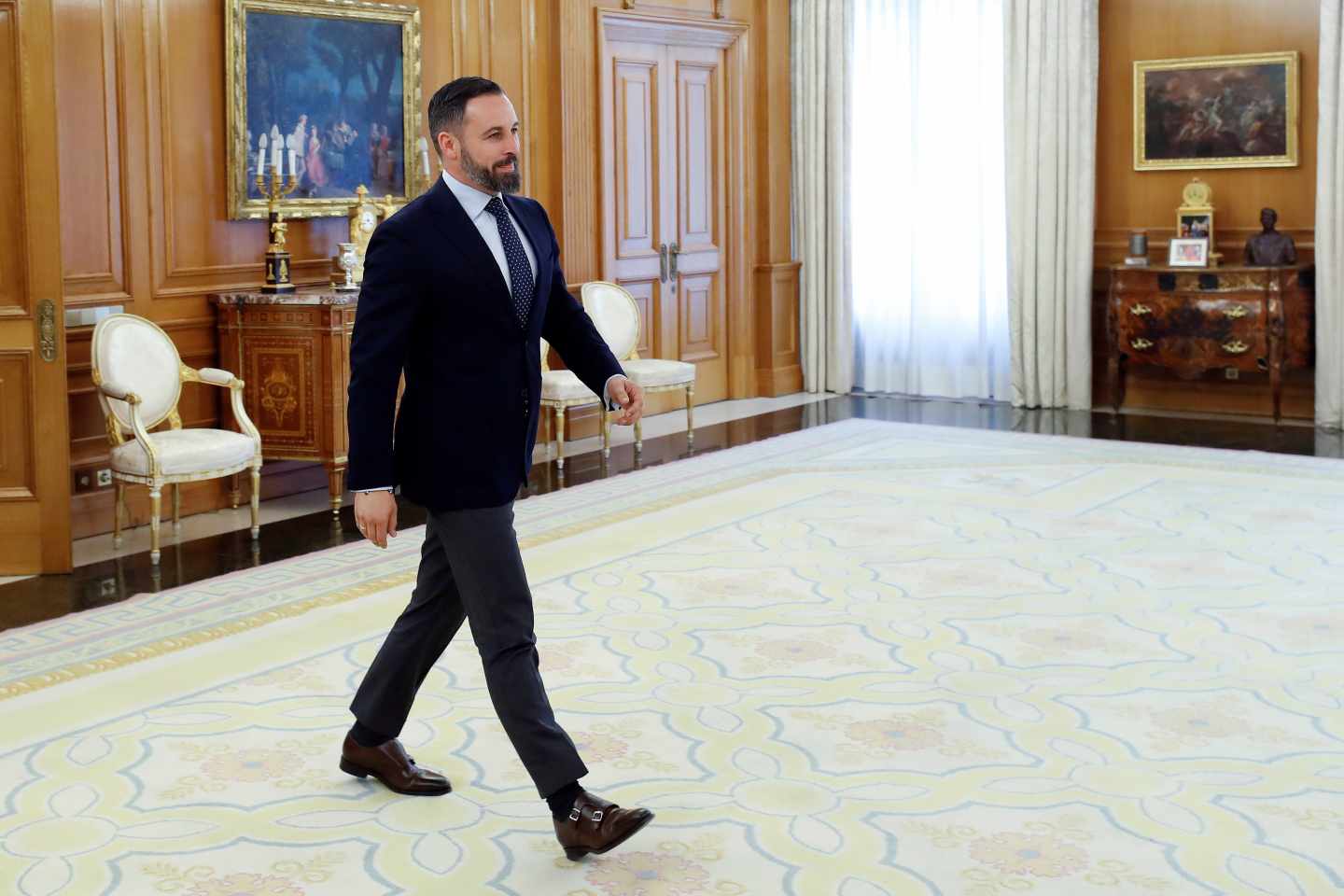 Santiago Abascal en Zarzuela