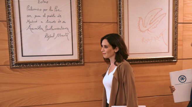 La candidata a la presidencia de la Comunidad de Madrid, Isabel Díaz Ayuso La candidata a la presidencia de la Comunidad de Madrid, Isabel Díaz Ayuso