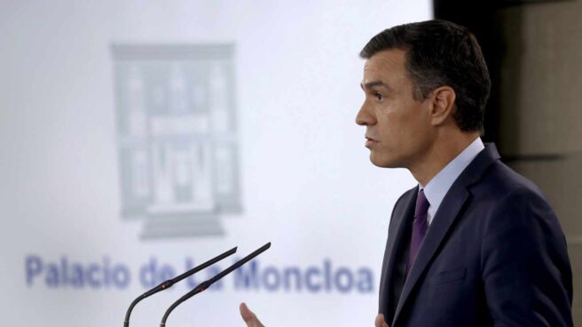 El presidente del Gobierno en funciones, Pedro Sánchez