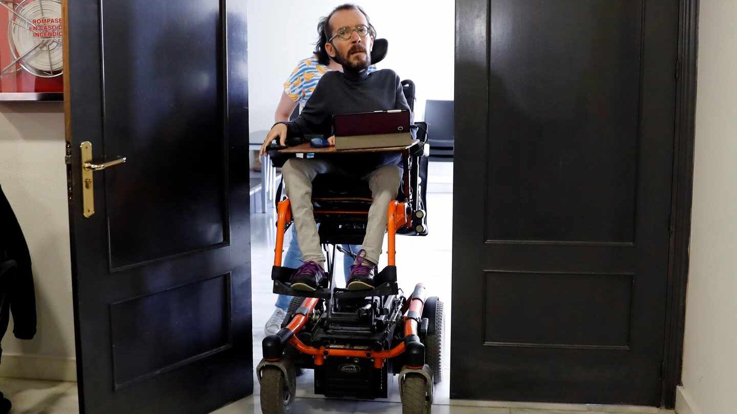 Pablo Echenique, en el Consejo Ciudadano de Podemos.