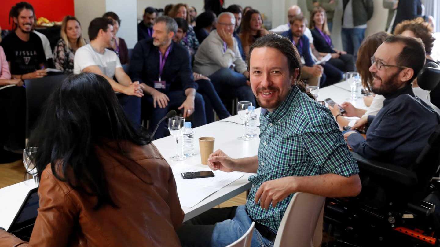 Pablo Iglesias, en el Consejo Ciudadano de Podemos.