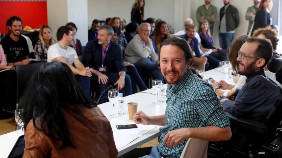 Pablo Iglesias, en el Consejo Ciudadano de Podemos.