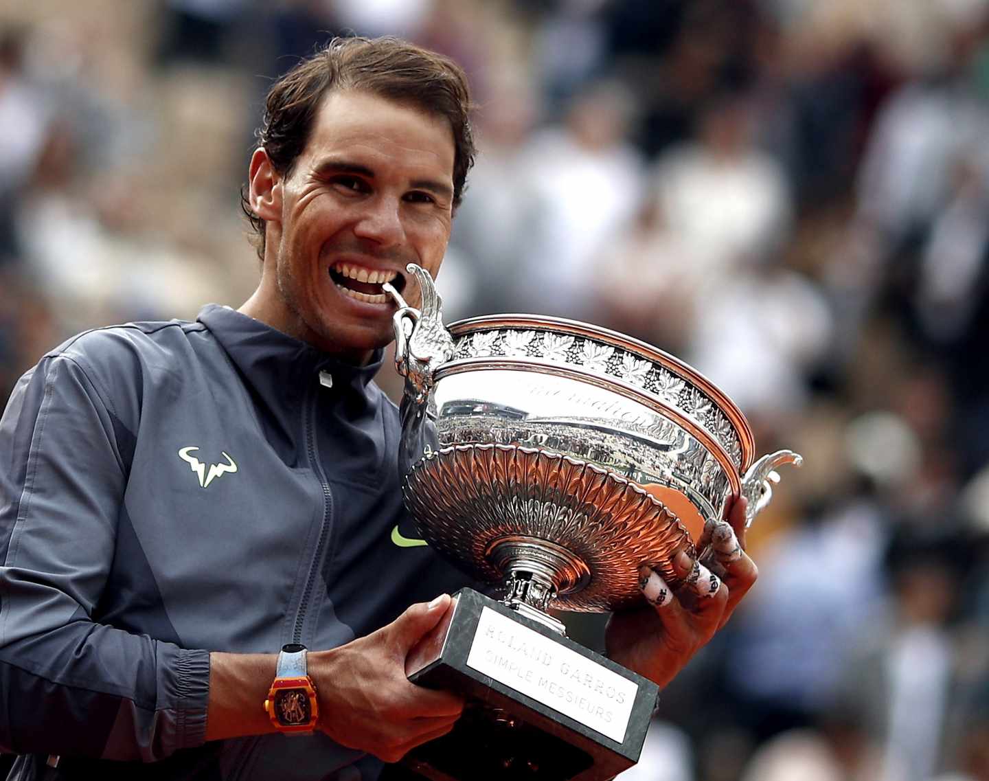 Rafael Nadal, tras obtener su duodécimo Roland Garros.