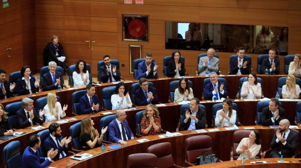 Pleno de la Asamblea de Madrid.
