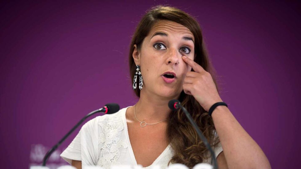 La portavoz de Podemos, Noelia Vera.