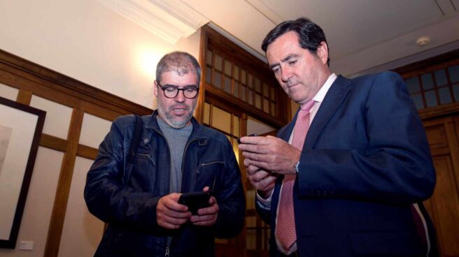 sordo_garamendi Empresas y sindicatos urgen a superar la parálisis política y abordar los desafíos de la economía.n a superar