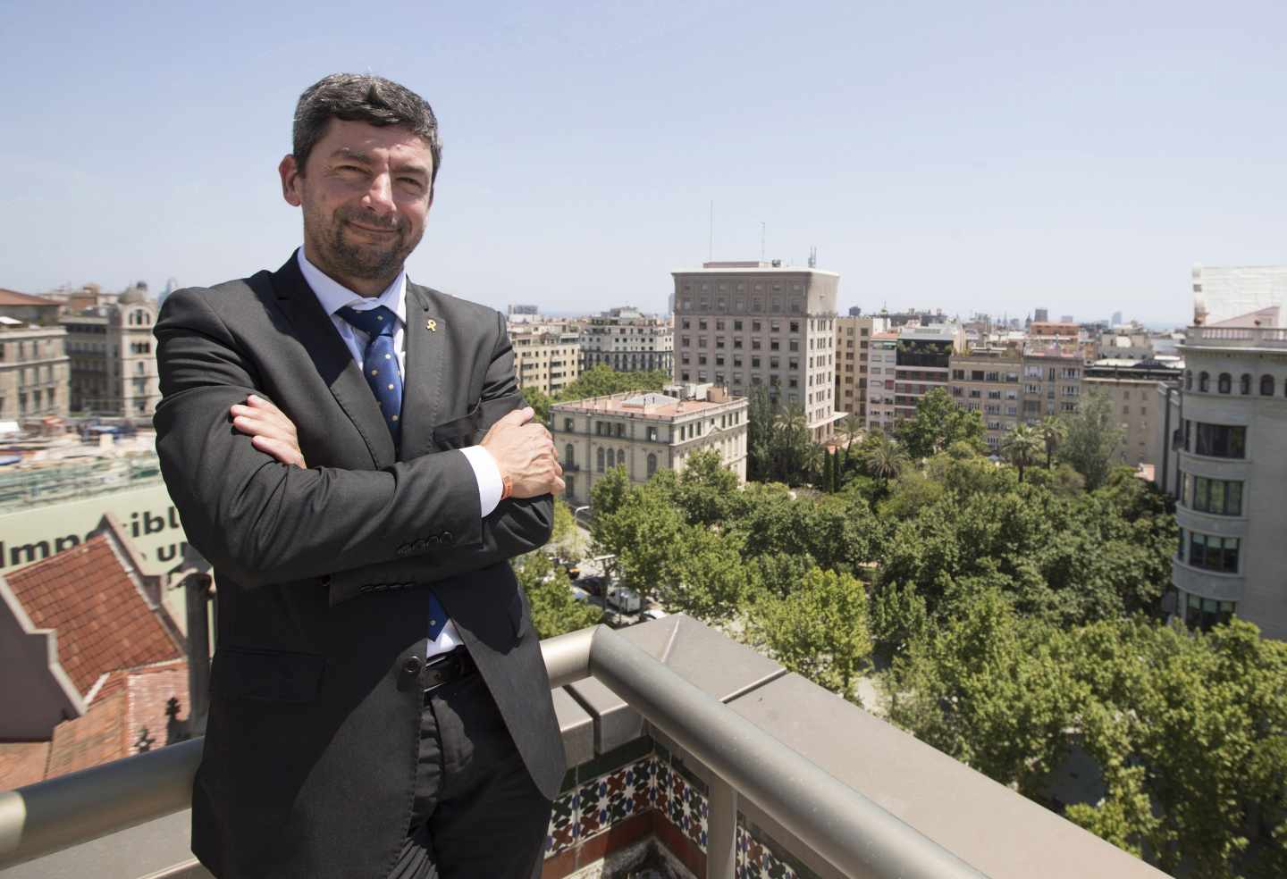 El presidente de la Cámara de Barcelona, Joan Canadell.