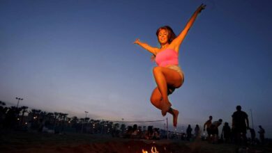 Las mejores fotografías de las hogueras de San Juan