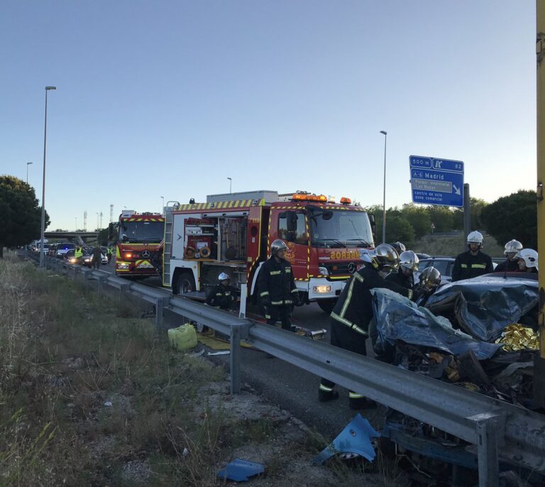Un joven de 20 años muere en un accidente en la M-50 de Madrid