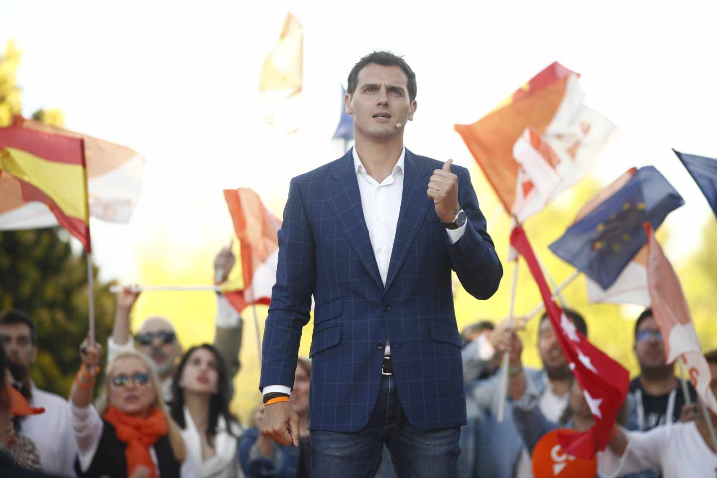 El líder de Ciudadanos, Albert Rivera.