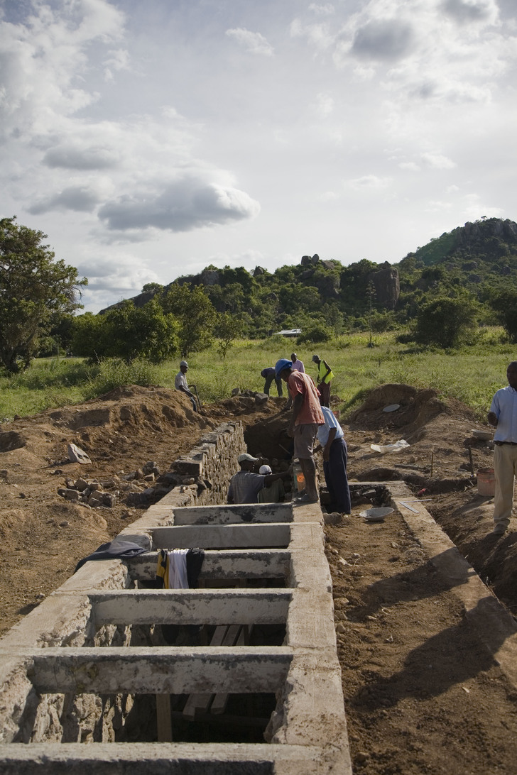 Voluntarios para llevar agua