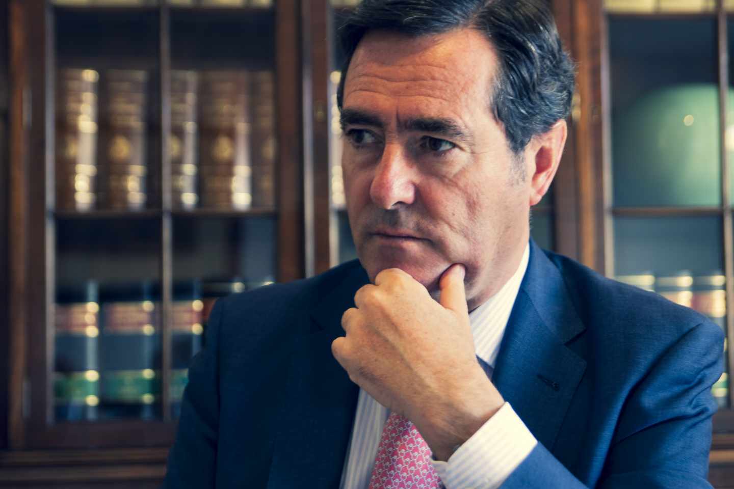 Antonio Garamendi, presidente de la CEOE