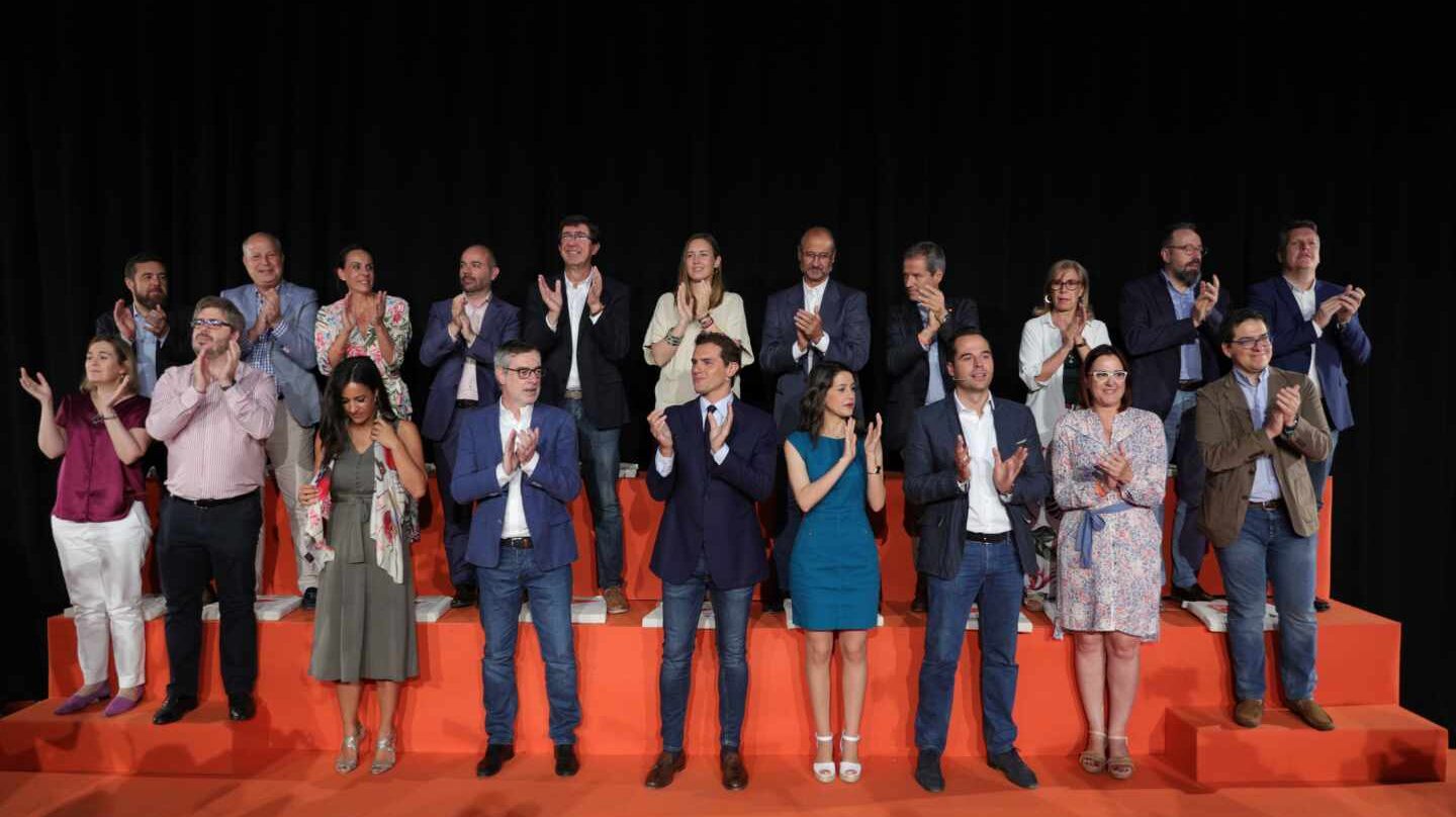 Albert Rivera, en el Consejo General de Ciudadanos.