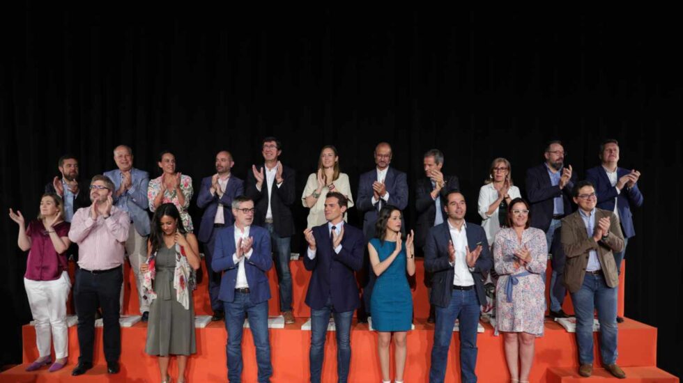 Albert Rivera, en el Consejo General de Ciudadanos.