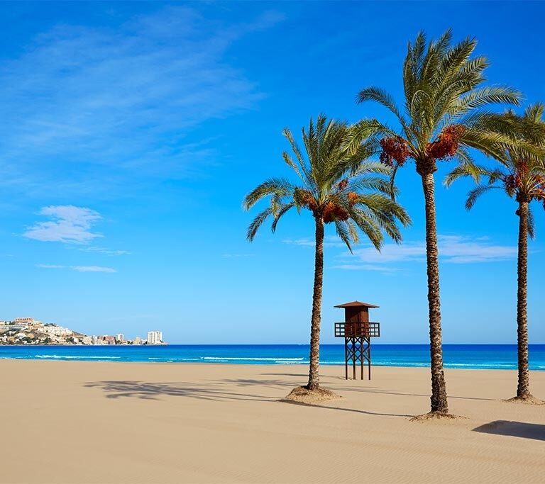 Cinco detenidos por presuntos abusos sexuales a una mujer en una playa nudista de Cullera