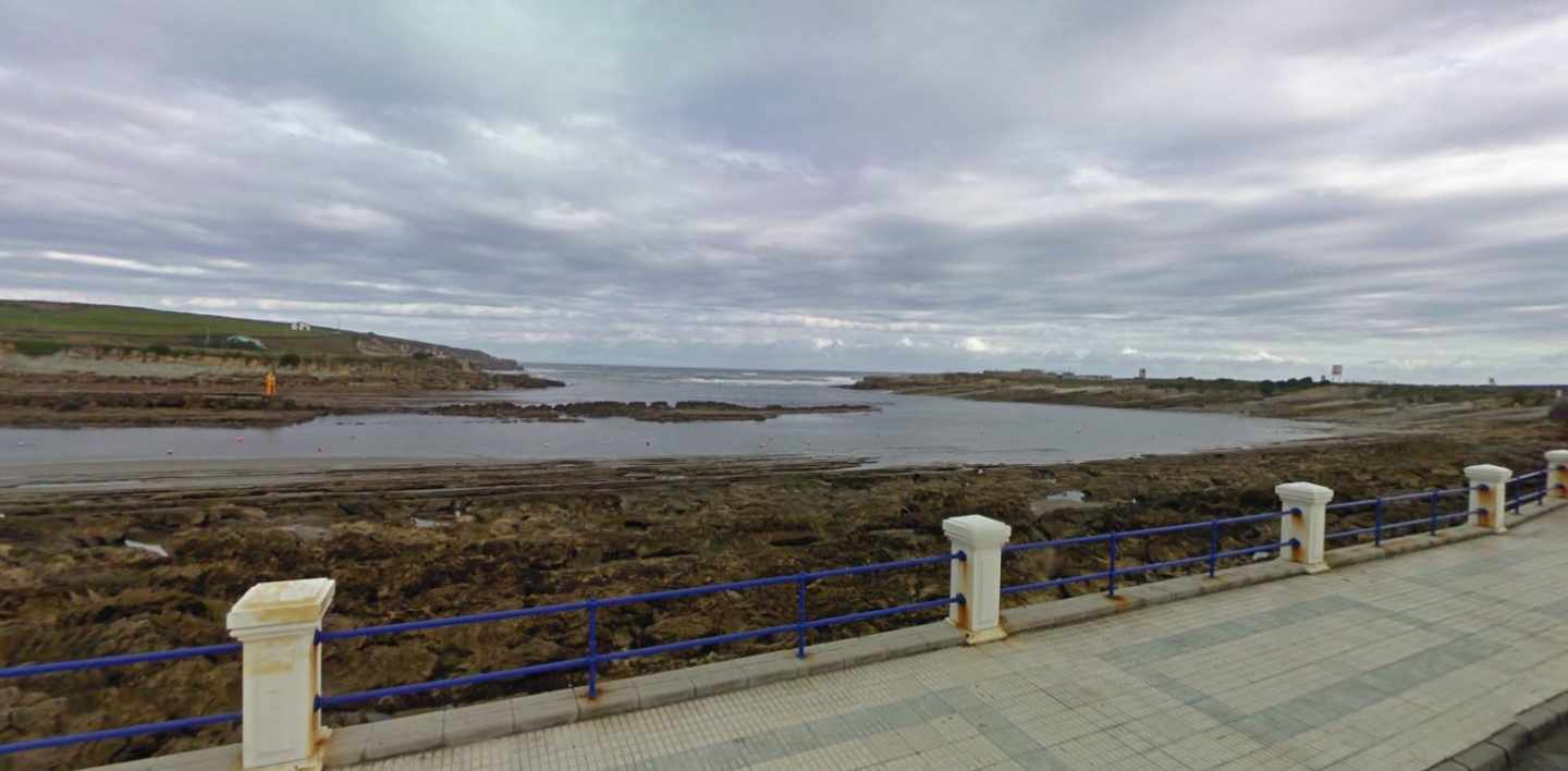 Playa de la Maruca, en Santander.