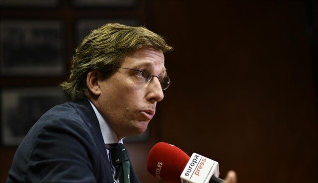 El candidato a la alcaldía de Madrid, José Luis Martínez Almeida