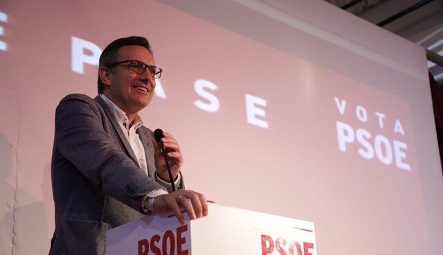 El candidato socialista a la presidencia de la Región de Murcia, Diego Conesa