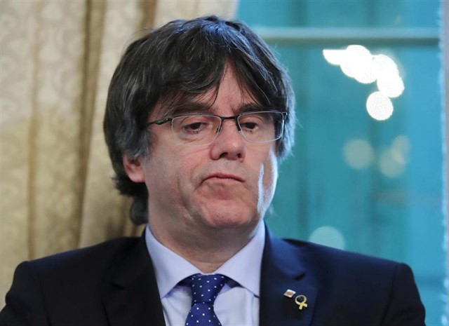 El ex presidente de la Generalitat, Carles Puigdemont